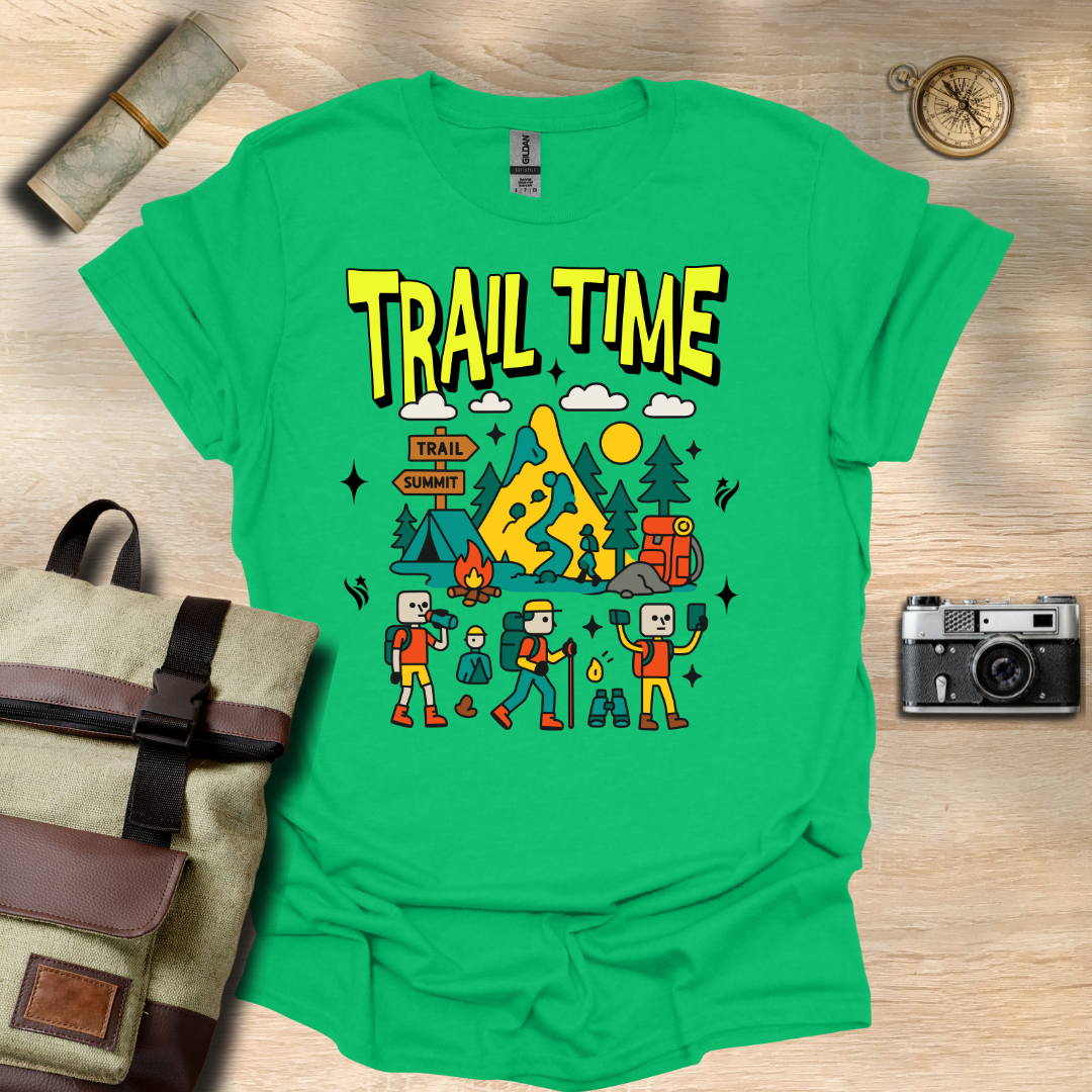 Trail Time t - shirt