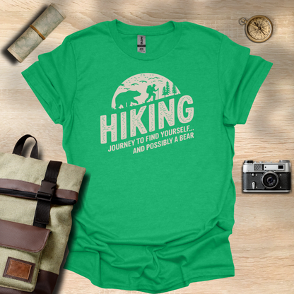 hiking journey to find yourself… and possibly a bear T- shirt