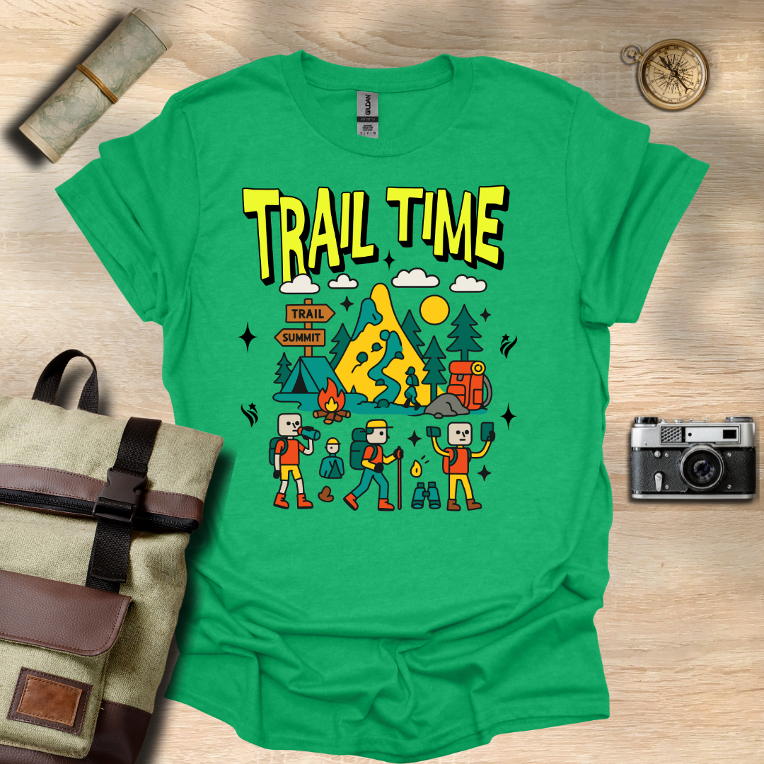Trail Time t - shirt