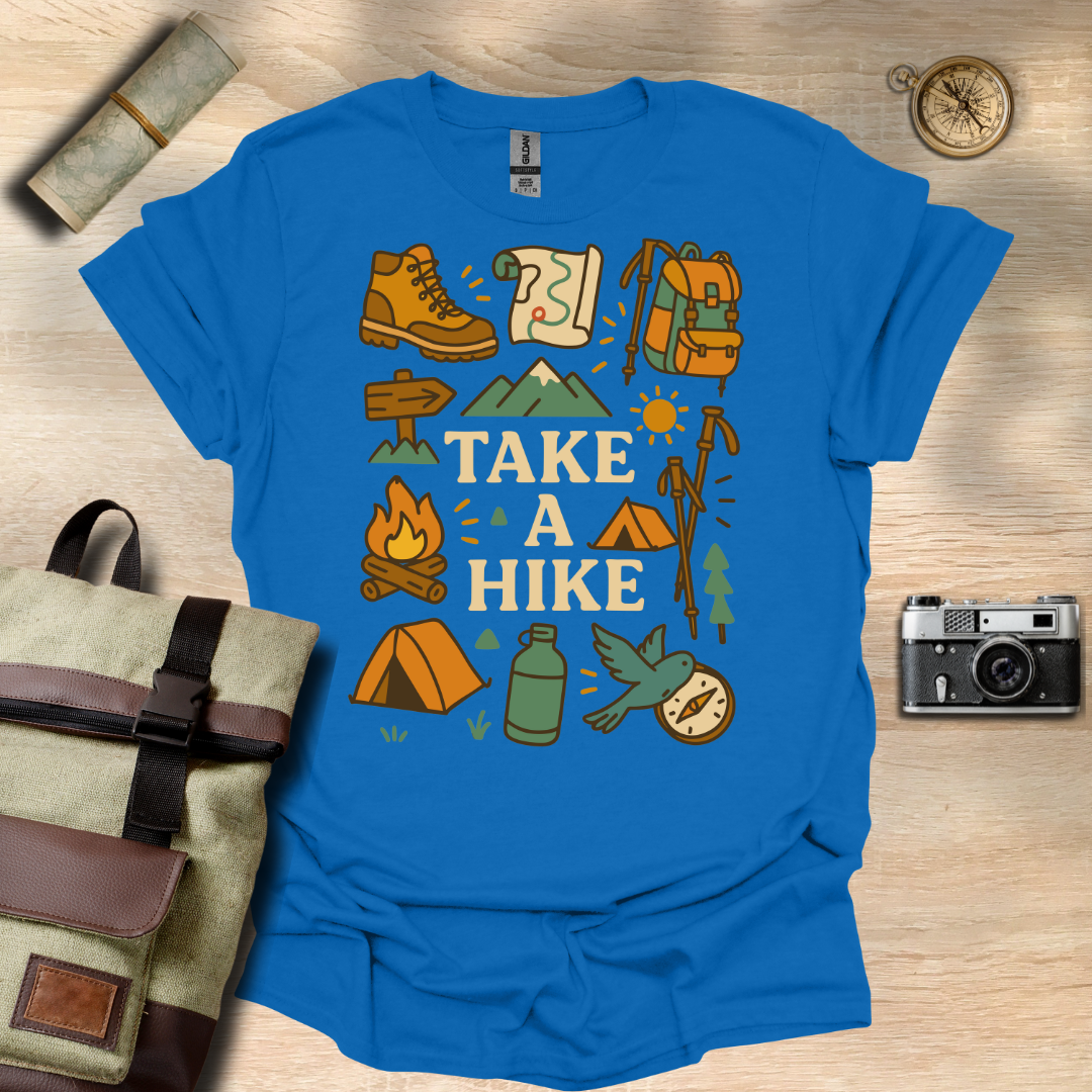 Hiking Essentials – Take a Hike Tee t - shirt