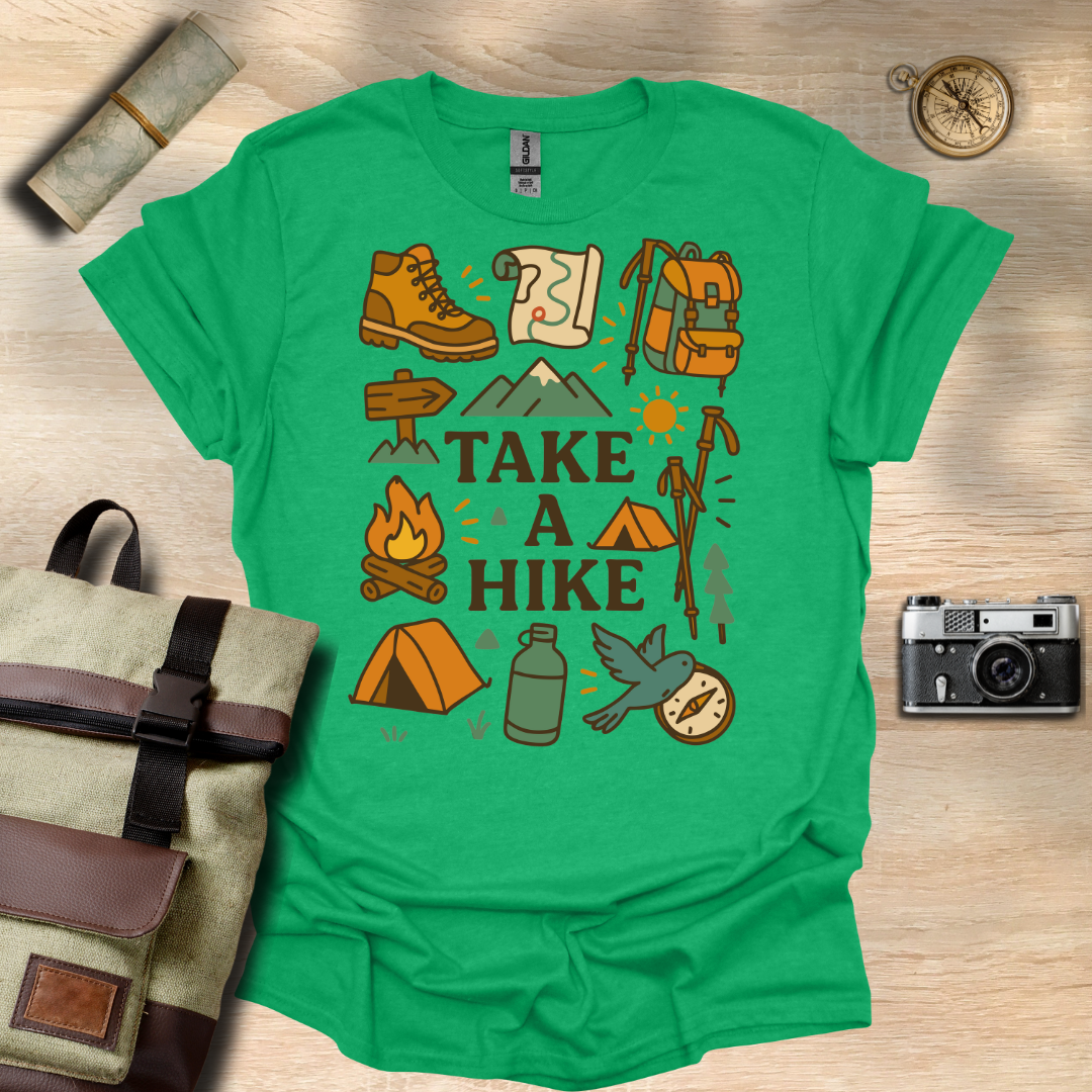 Hiking Essentials – Take a Hike Tee t - shirt